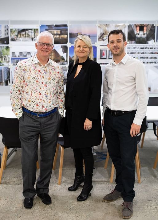 Ken Shuttleworth with Tracey Wiles and Simon Lincoln