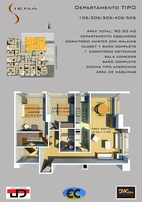 SIENA Building Apartment Renderings