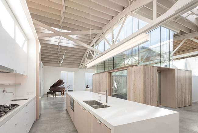 Bowstring Truss House in Portland, OR by Works Partnership Architecture (W.PA)