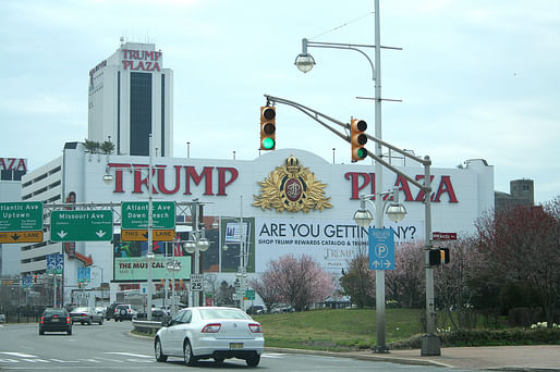 The former Trump Plaza Hotel and Casino photographed in 2008. Image: Wikimedia Commons user Ron Miguel.
