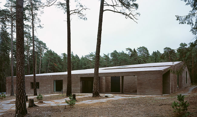 The New Crematorium of the Woodland Cemetery in Stockholm, Sweden by Johan Celsing arkitektkontor AB. Photo: Ioana Marinescu