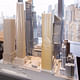 A model of the Hudson Yards development. Photo: Tyson Reist