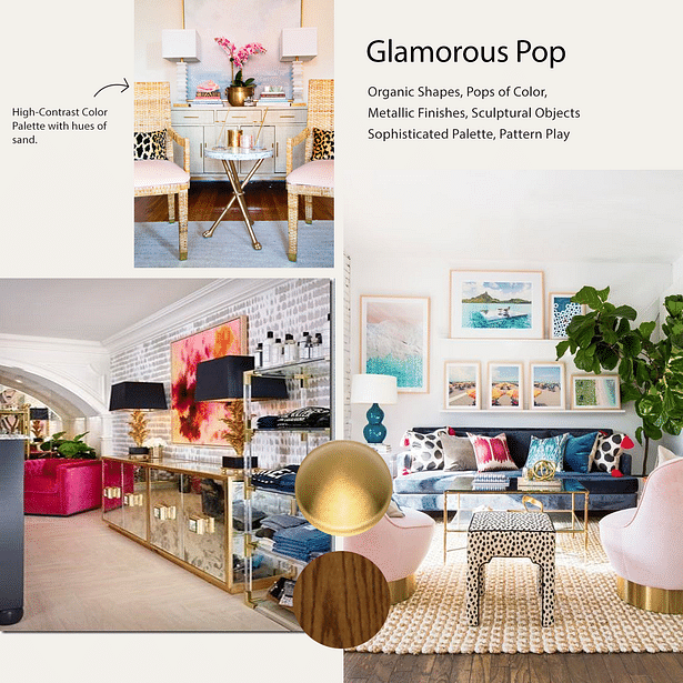 Design Idea Board Glamorous Pop