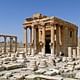 The photo shows the Baal Shamin temple prior to its destruction. Volunteers of the Institute for Digital Archaeology were able to digitally archive the 2,000-year-old structure for the Million Image Database project just in time before ISIS fighters seized control of Palmyra's historic site...
