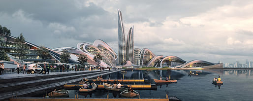 Rendering: Flying Architecture.