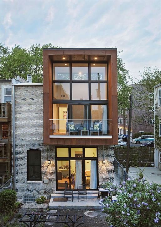 Cortez House in Chicago, IL by moss Design