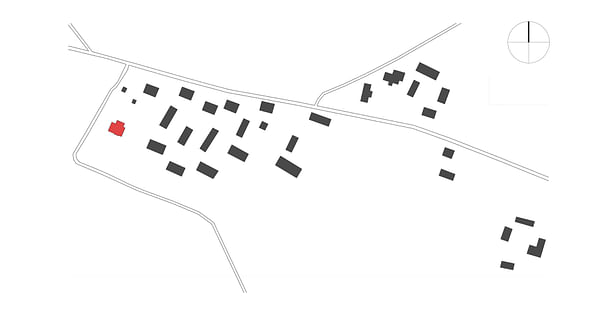 Location in village layout