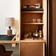 Guest room minibar. Photo: Stephen Kent Johnson.