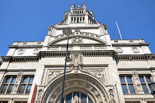 Image of Victoria and Albert Museum (2018). Image via <a href="https://commons.wikimedia.org/wiki/File:Victoria_and_Albert_Museum_London.jpg">Wikimedia Commons user Alinangel.</a> 