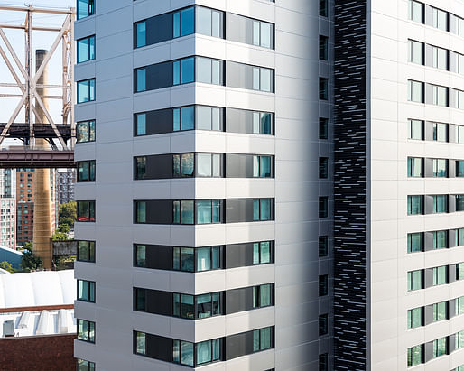 Photo of The House at Cornell Tech, the world's first Passive House high-rise. Image courtesy of Handel Architects. 