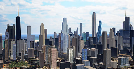 An update to my 3D model of Chicago