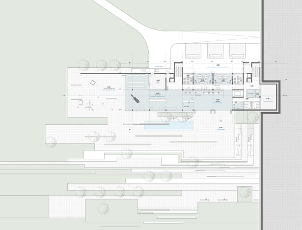 007 – LOWER GROUND FLOOR PLAN | 1/200 - Image Courtesy of ONZ Architects 