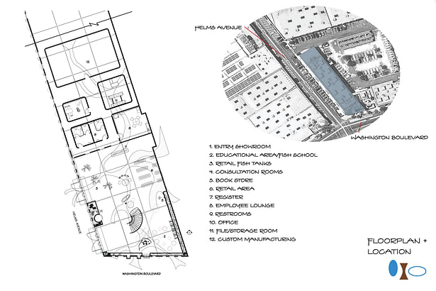 Location and Orientation of Building Tract