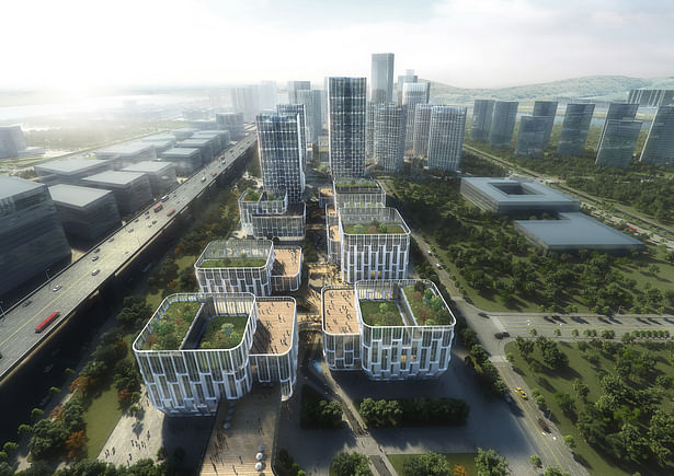 Hengqin Science City Phase II Plot 2, Zhuhai, China, by Aedas