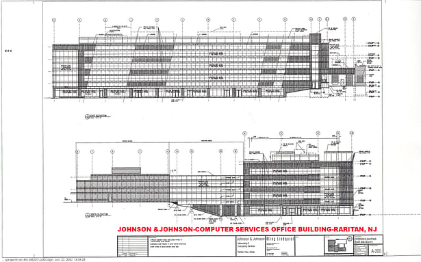 Additions for Network and Computing services Office Building for Johnson and Johnson-Raritan NJ 