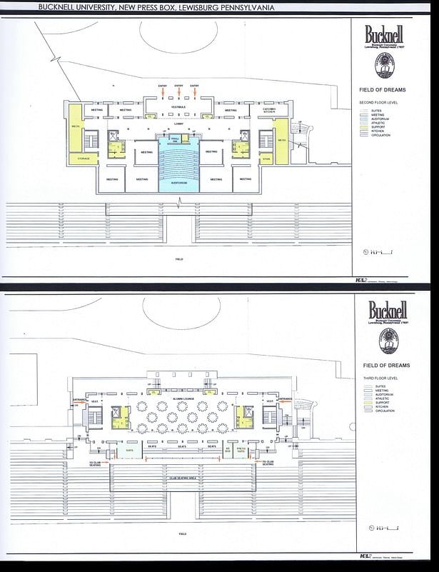 2nd and 3rd Floor Plans