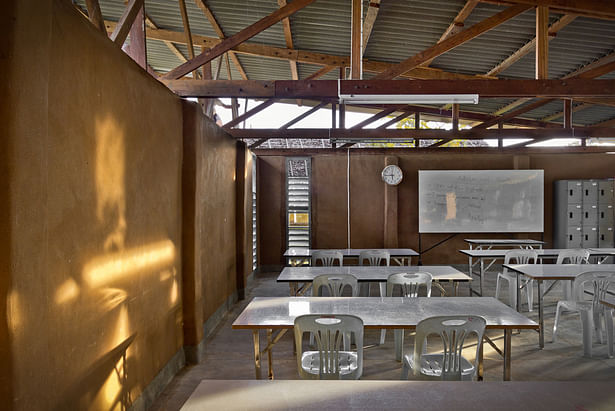classroom interior view