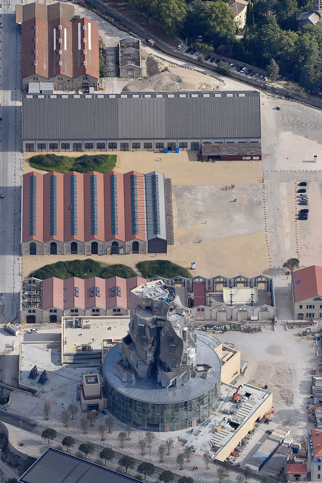 Aerial view of the site in September 2020. © Hervé Hôte