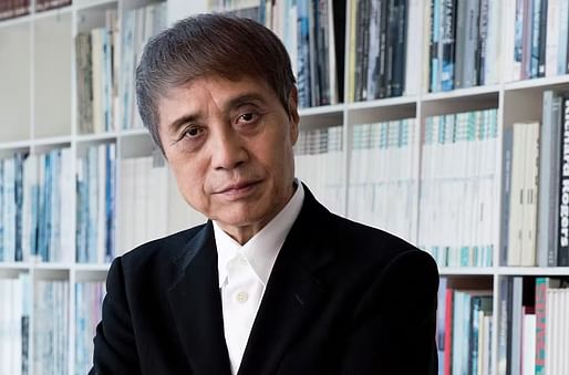 Tadao Ando. Photo by Kinji Kanno.