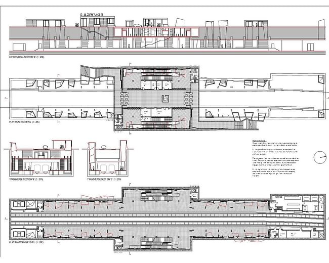 Metro Station 20, Bulgaria via NC-office