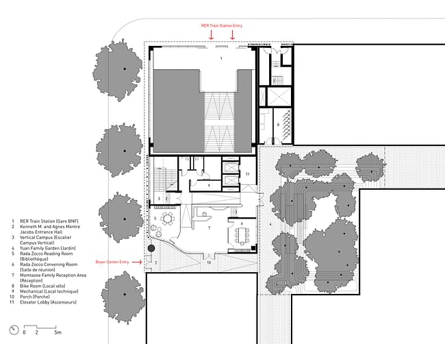 Roof plan. Image credit: Studio Gang