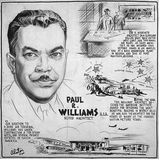 Paul R. Williams by Charles Alston.