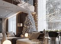 Festive Splendor: Christmas Decoration Execution for Modern Interiors