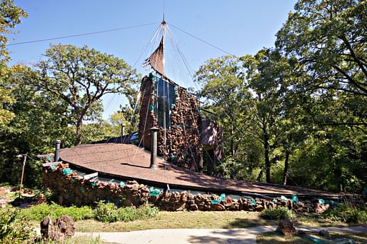 Eugene Bavinger House, Norman, Oklahoma, 1950 (demolished in 2016). Photo by Anthony V. Thompson