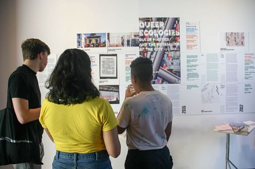 ArchiteXX's “Now What?! Advocacy, Activism, and Alliances in American Architecture since 1968” exhibition at Pratt Institute. Photo © Jen Grosso.