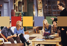Interior color schemes from iconic TV show set designs 