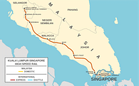 Kuala Lumpur–Singapore High-Speed Train Stations.