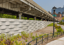 NYC completes work on East Side Coastal Resiliency project's first phase, Stuyvesant Cove Park in Manhattan