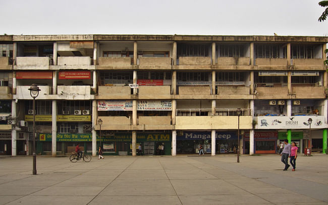 Sector 17, the 'heart of the city' shopping district