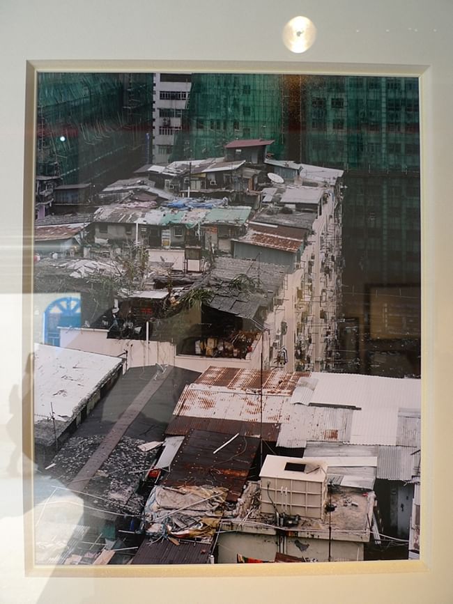 Hong Kong rooftop informal housing