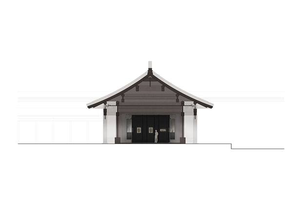 Cross section_south pavilion