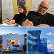 IMAGES clockwise from top * Angela Brooks and Larry Scarpa, photography by Jeff Durkin * ​Angle Lake Station and Plaza, architecture by Brooks + Scarpa, photography by Benjamin Benschneider * ​The Six Disabled Veteran Housing, architecture by Brooks + Scarpa, photography by Tara Wucjik
