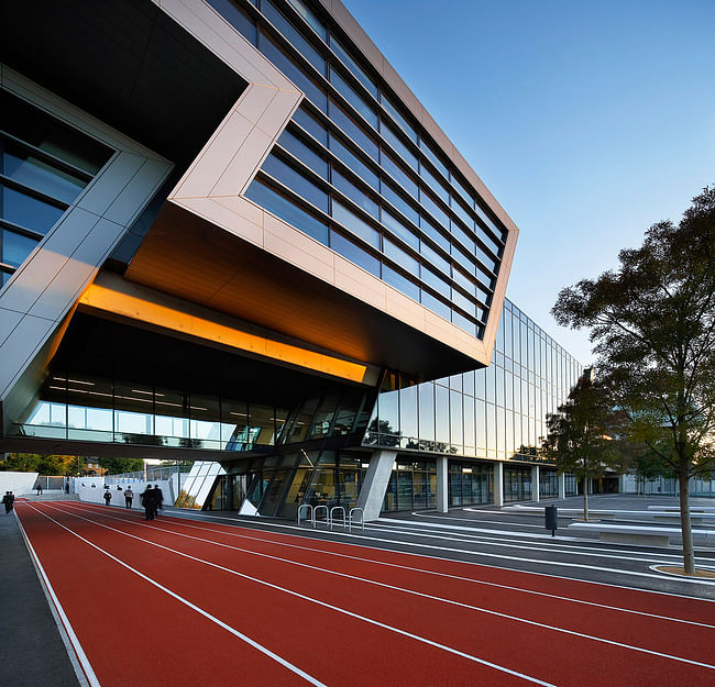 Shortlisted: Evelyn Grace Academy, London, UK by Zaha Hadid (Photo: Luke Hayes)