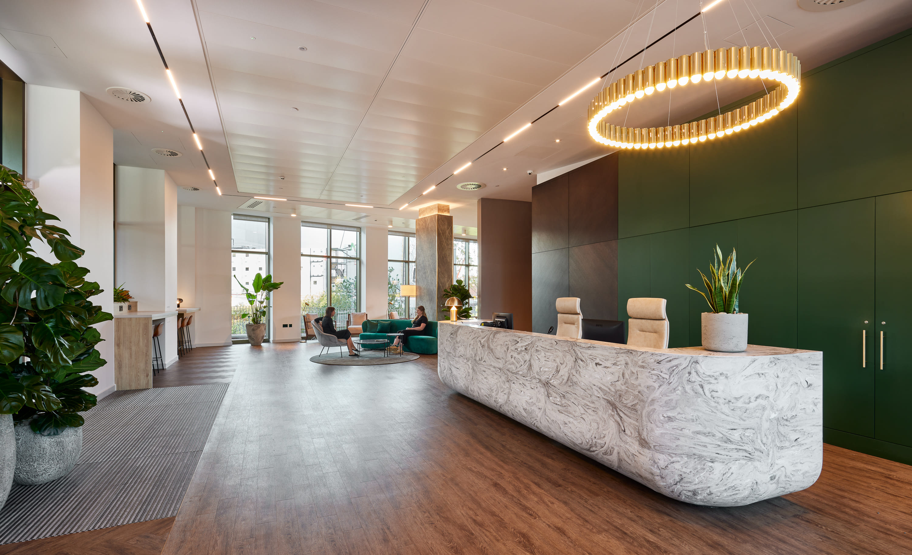 Stunning new residential amenity design at Novella in Salford by SpaceInvader