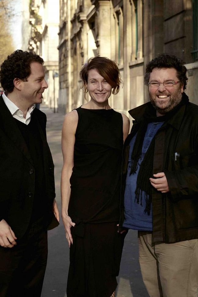 AWP founders, from L to R: Matthias Armengaud, Alessandra Cianchetta, and Marc Armengaud. Photo by Gregori Civera. 