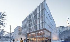 Henning Larsen unveils a new campus center for the MCI in Austria