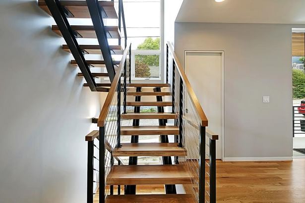 Phinney Ridge Residence staircase