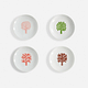 Four Seasons ashtrays. Image via wright20.com