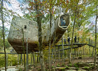 The Evans Tree House at Garvan Woodland Gardens