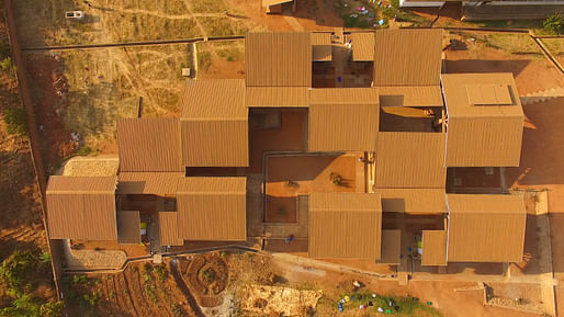 Maternity Waiting Village in Kasungu Malawi, by MASS Design Group, the University of North Carolina, & the Malawi Ministry of Health (2015). Image: Thatcher Bean/MASS Design Group.