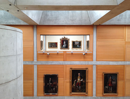Interior of the Louis Kahn-designed Yale Center for British Art. Image courtesy Timothy Brown/<a href="https://www.flickr.com/photos/atelier_flir/10800906834/in/photostream/">Flickr</a> (CC BY 2.0)