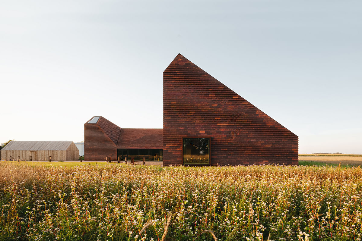Reiulf Ramstad bakes local references into this award-winning Danish community space