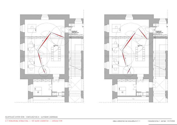 office of vice dean, plan, var. B