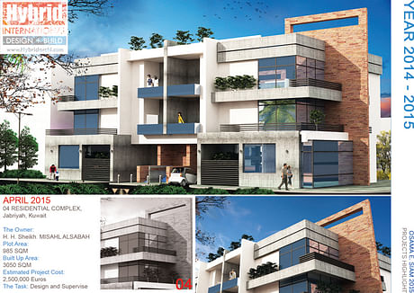Residential Complex, Tendering Stage, KW