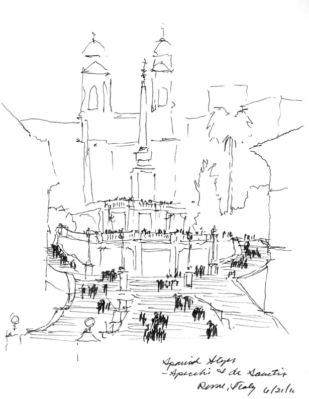 Scalinata della Trinità dei Monti (Spanish Steps)