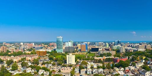 View of the growing Stamford, Connecticut skyline. Photo courtesy of Wikimedia user <a href="https://en.wikipedia.org/wiki/File:Stamford_Connecticut_Skyline_Aug_2017.jpg"> John9474</a>